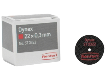 Rezné kotouce Dynex 22x0,3mm 20ks
